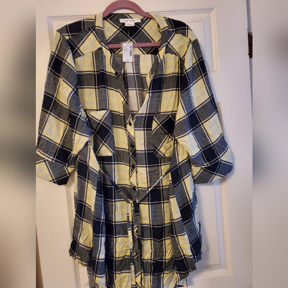 Gorgeous plaid tunic
